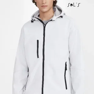 Hoodie Men's softshell material 8000mm waterproof REPLAY