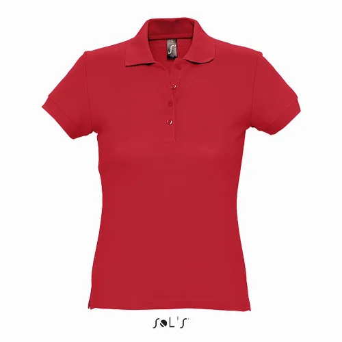 Polo shirt women's 100% ring spun cotton PASSION - Image 14