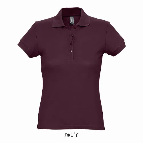 Polo shirt women's 100% ring spun cotton PASSION - Image 5