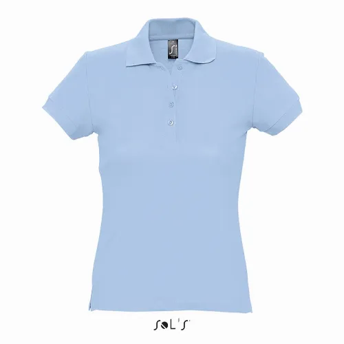 Polo shirt women's 100% ring spun cotton PASSION - Image 7