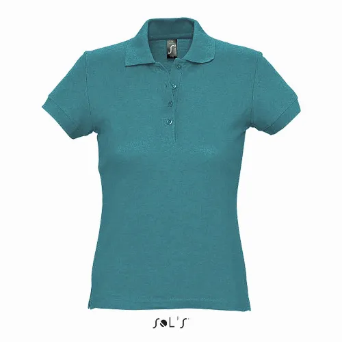 Polo shirt women's 100% ring spun cotton PASSION - Image 22