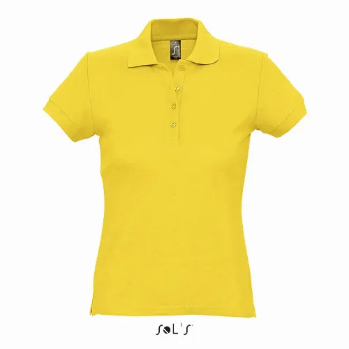 Polo shirt women's 100% ring spun cotton PASSION - Image 9