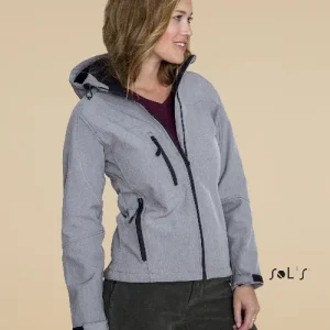 Hoode women's softshell material 8000mm waterproof REPLAY