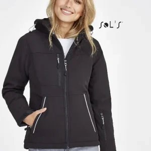 Jacket women's softshell 8000mm waterproof, breathable ROCK