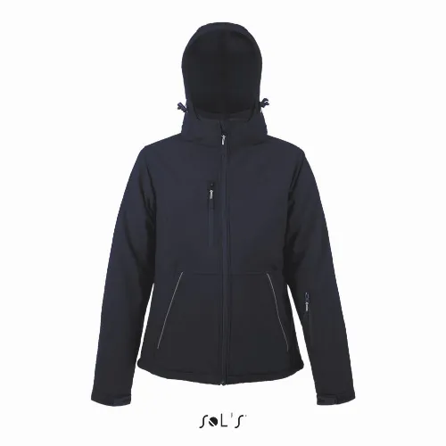 Jacket women's softshell 8000mm waterproof, breathable ROCK - Image 3