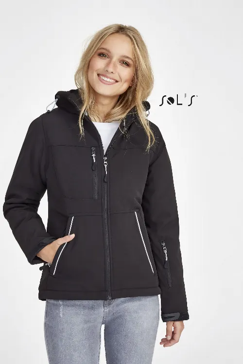 Jacket women's softshell 8000mm waterproof, breathable ROCK