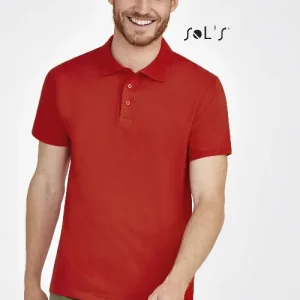 Polo shirt Men's 100% semi combed ring spun cotton PRESCOTT