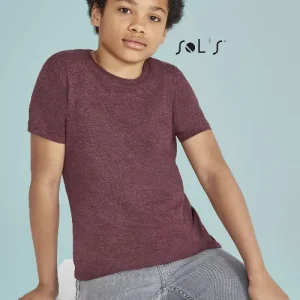 T shirt KIDS 100% semi ring spun combed cotton REGENT