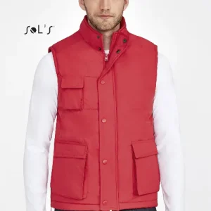 Vest Men's made from ripstop material with exterior pockets WELLS