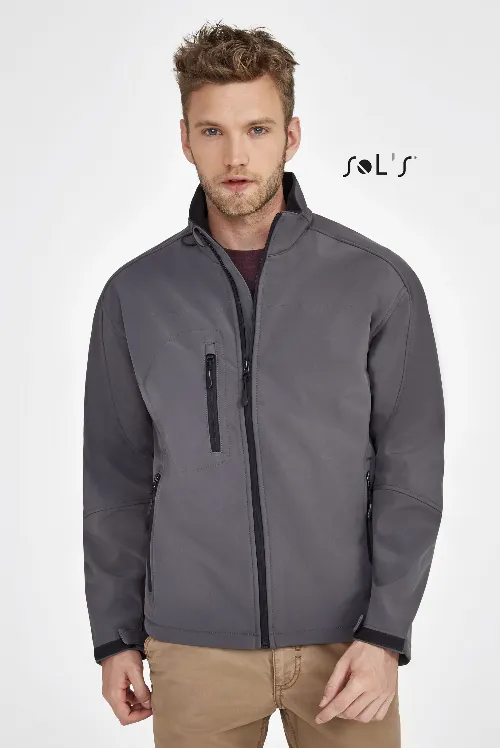Jacket Men's softshell tech fabric 8000mm waterproof RELAX