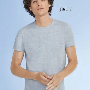 T shirt men's 100% semi combed ring spun cotton REGENT