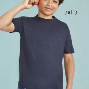 T shirt KIDS 100% semi combed ring spun cotton REGENT