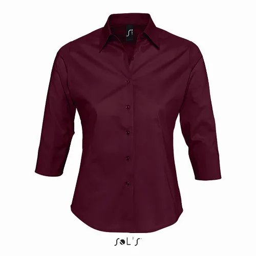 Business shirt womens EFFECT 3/4 SLEEVE STRETCH - Image 3