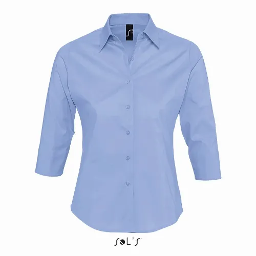 Business shirt womens EFFECT 3/4 SLEEVE STRETCH - Image 5