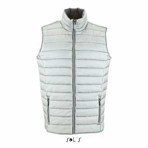 Vest Men's Puffer style contrast neck WAVE - Image 5