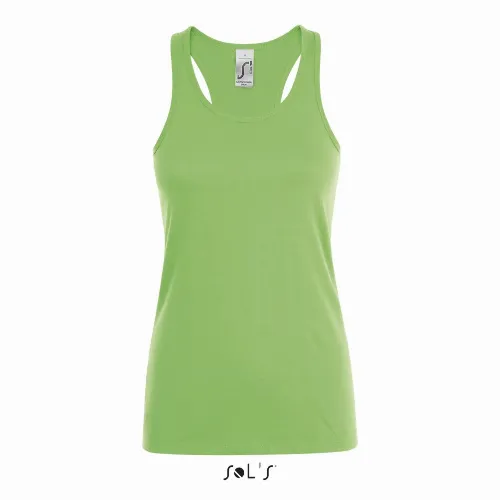 Singlet / Tank Top women's 100% combed ring spun cotton JUSTIN - Image 5