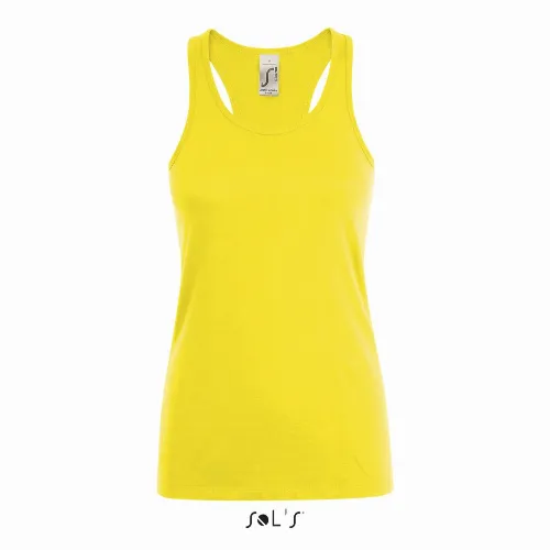Singlet / Tank Top women's 100% combed ring spun cotton JUSTIN - Image 4