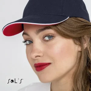 Cap 5 panel 100% cotton LONGCHAMP