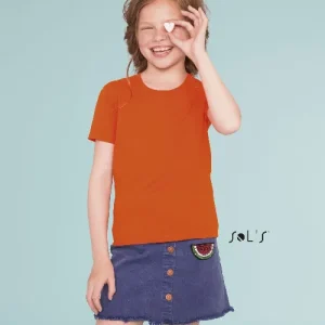 T shirt KIDS ROUND NECK 100% Organically grown cotton Milo