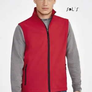 Vest Men's softshell material RACE