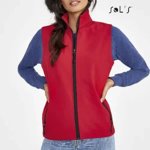 Vest women's softshell RACE