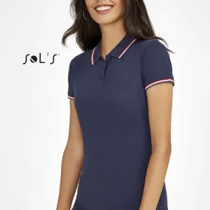Polo shirt women's 100% cotton PRESTIGE