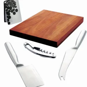 Acacia Cheese Set