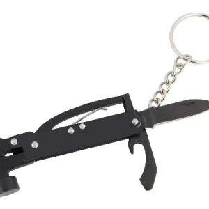 Keyring 6 Function Including Hammer In A Pouch