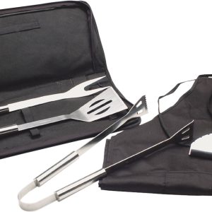 BBQ tool and apron set