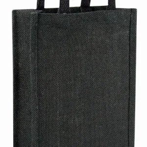 wine bag made from Jute - double