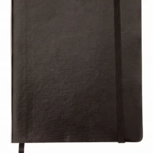 Notebook A6 size soft leather look 240 pages