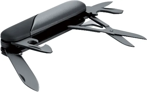 pocket knife 12 function in gift box  Nero