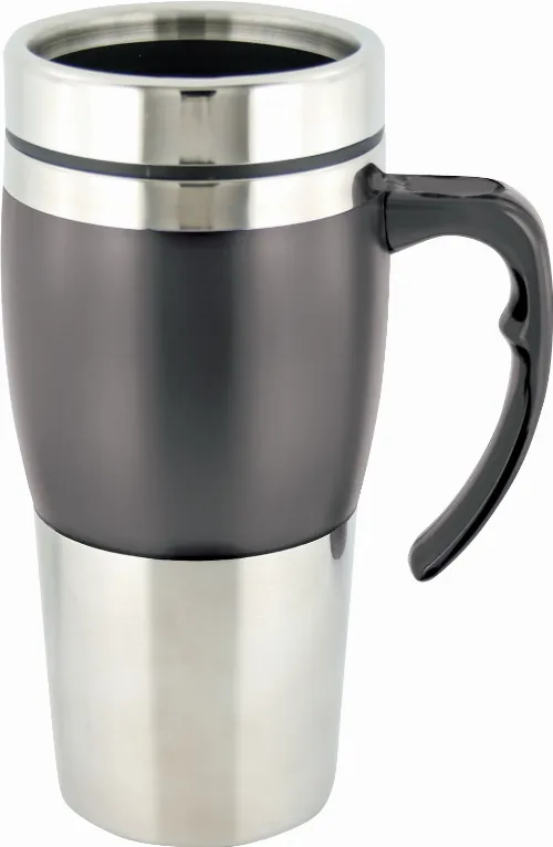 Coffee Mug TRAVEL thermo double walled 450ml - Image 2