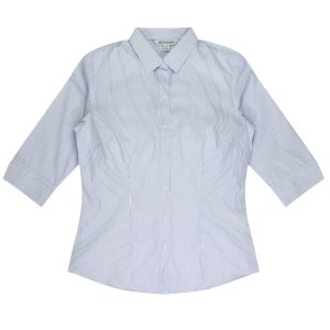 Henley Lady Shirt 3/4 Sleeve Runout - N2900t