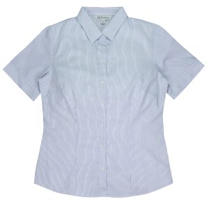 Henley Lady Shirt Short Sleeve Runout - N2900s