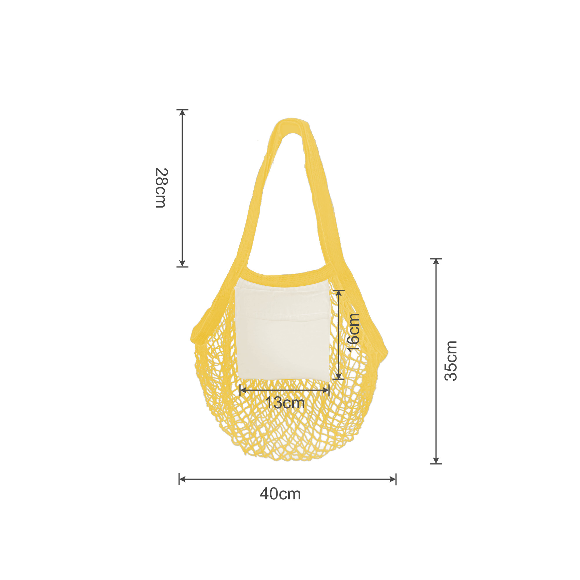 Mesh Foldaway Cotton Tote bag - Image 12