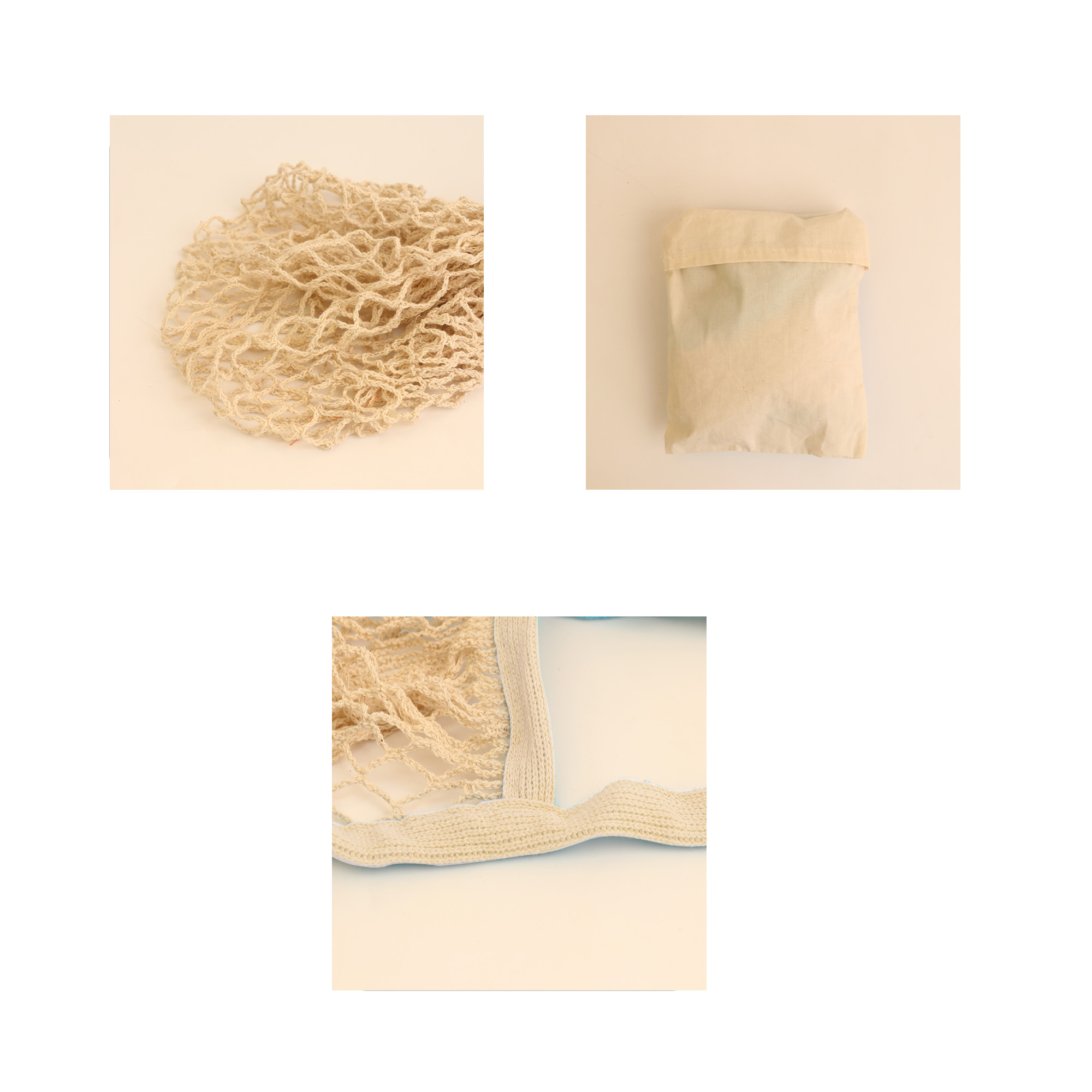 Mesh Foldaway Cotton Tote bag - Image 14