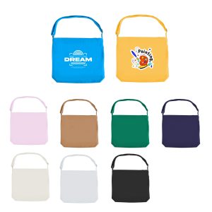 Canvas Tote Bag with Long Strap