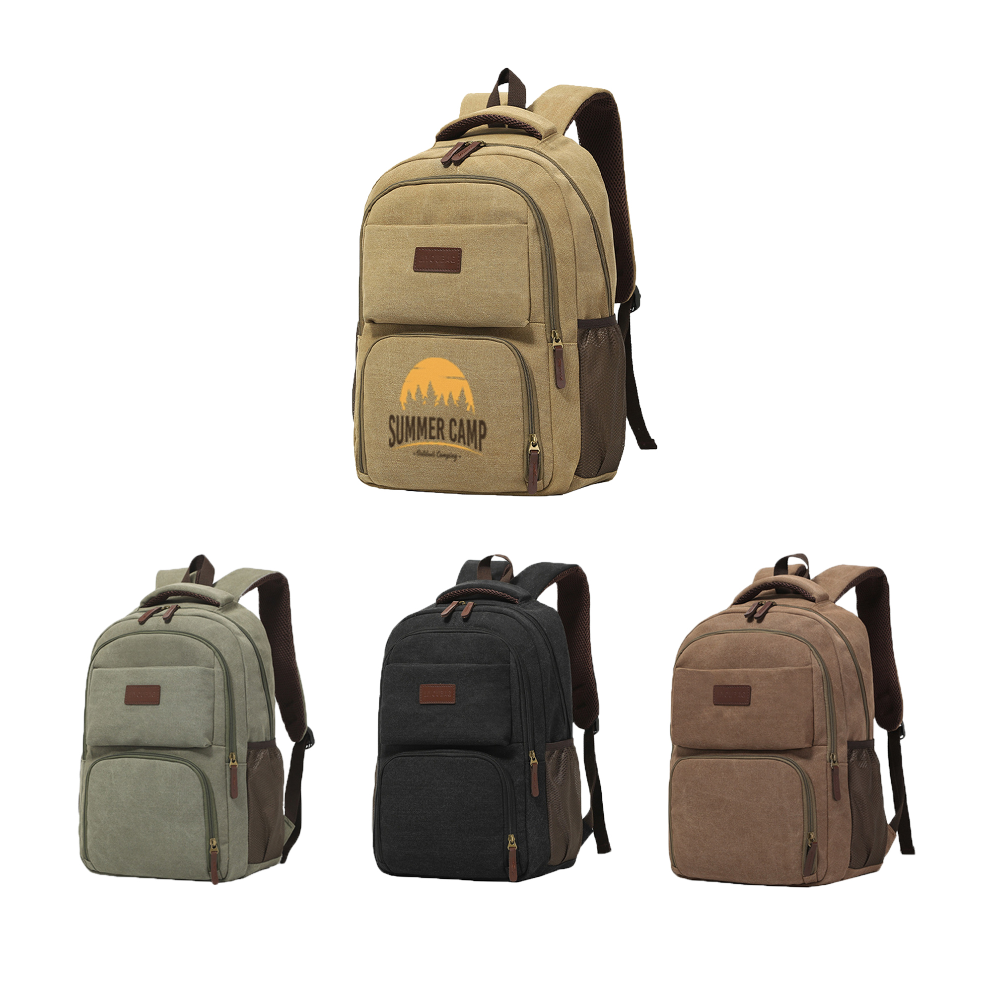 Canvas Laptop Backpack