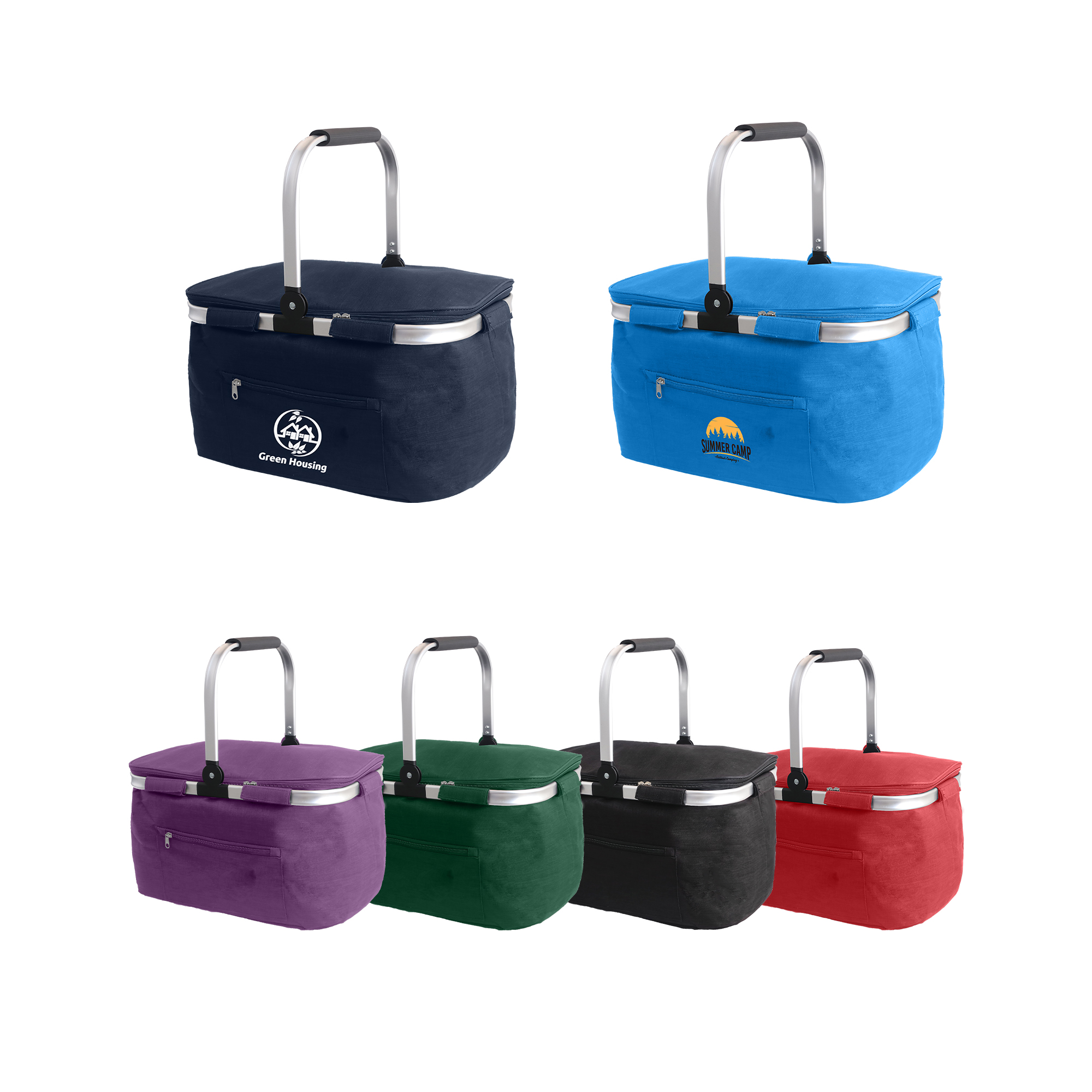 Picnic Cooler Basket