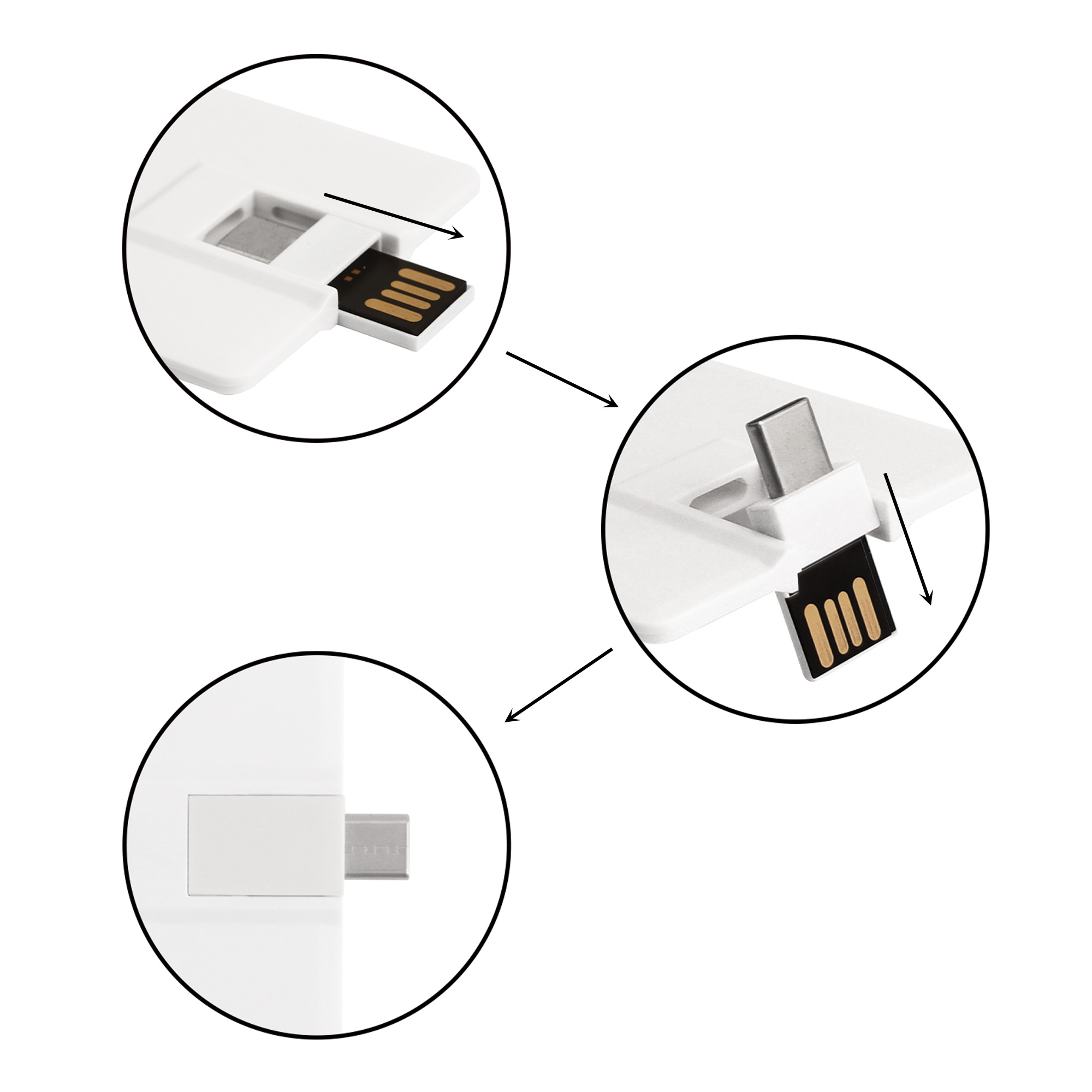 Credit Card Type-c Flash Drive - Image 5