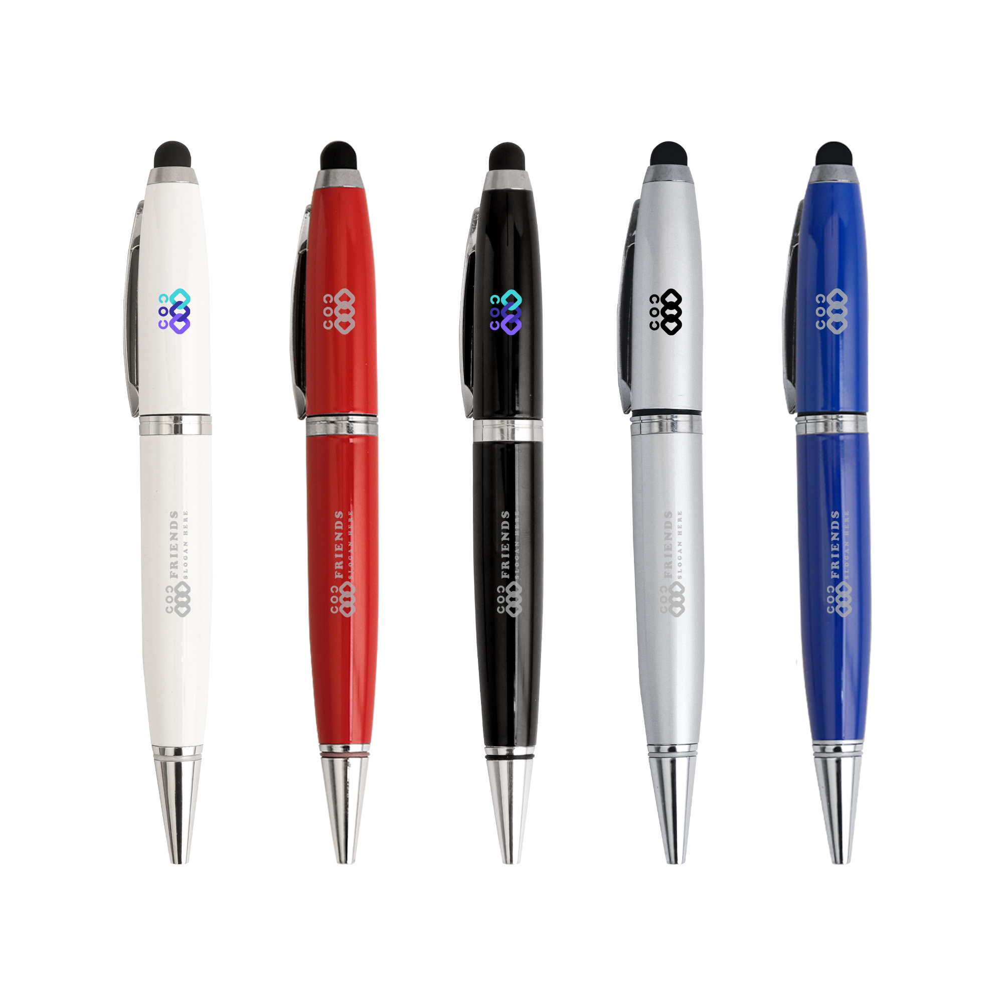 3in1 Metal Flash Drive Pen