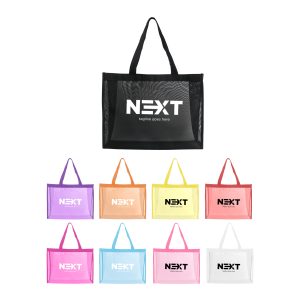 Transparent Mesh Tote Bag