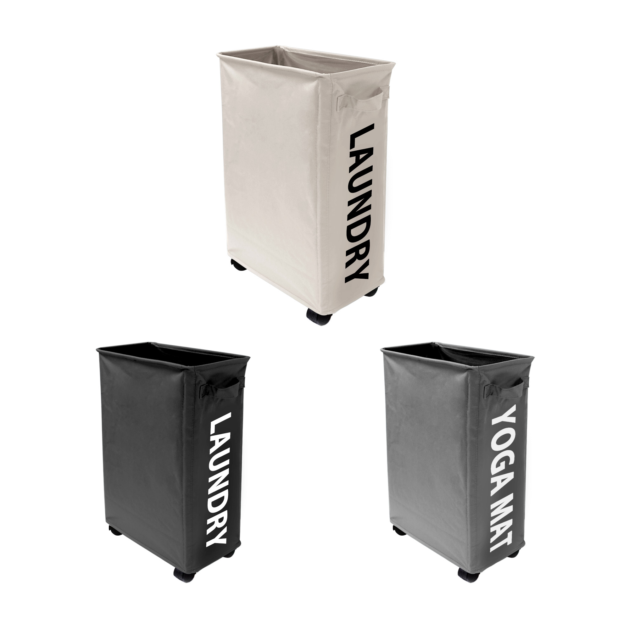 Laundry Basket With Wheels