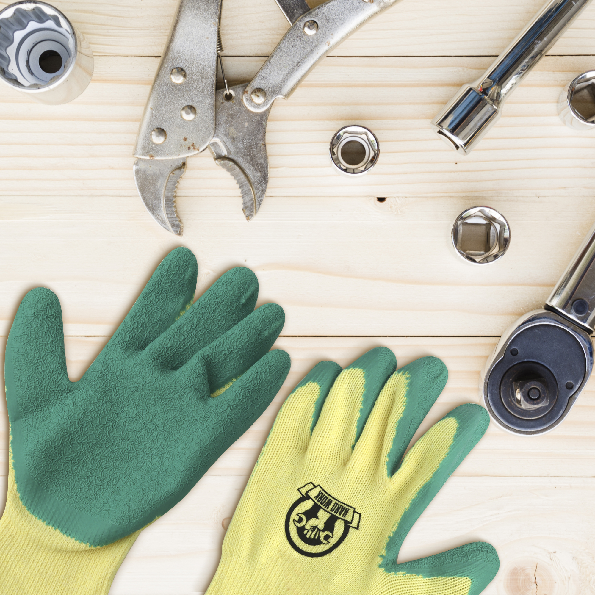 Latex Dipped Gloves - Image 6