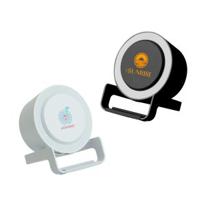 Night Light Speaker with wireless charger