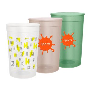 650ml Translucent Plastic Stadium Cup
