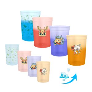 473ml Colour Changing Plastic Stadium Cup