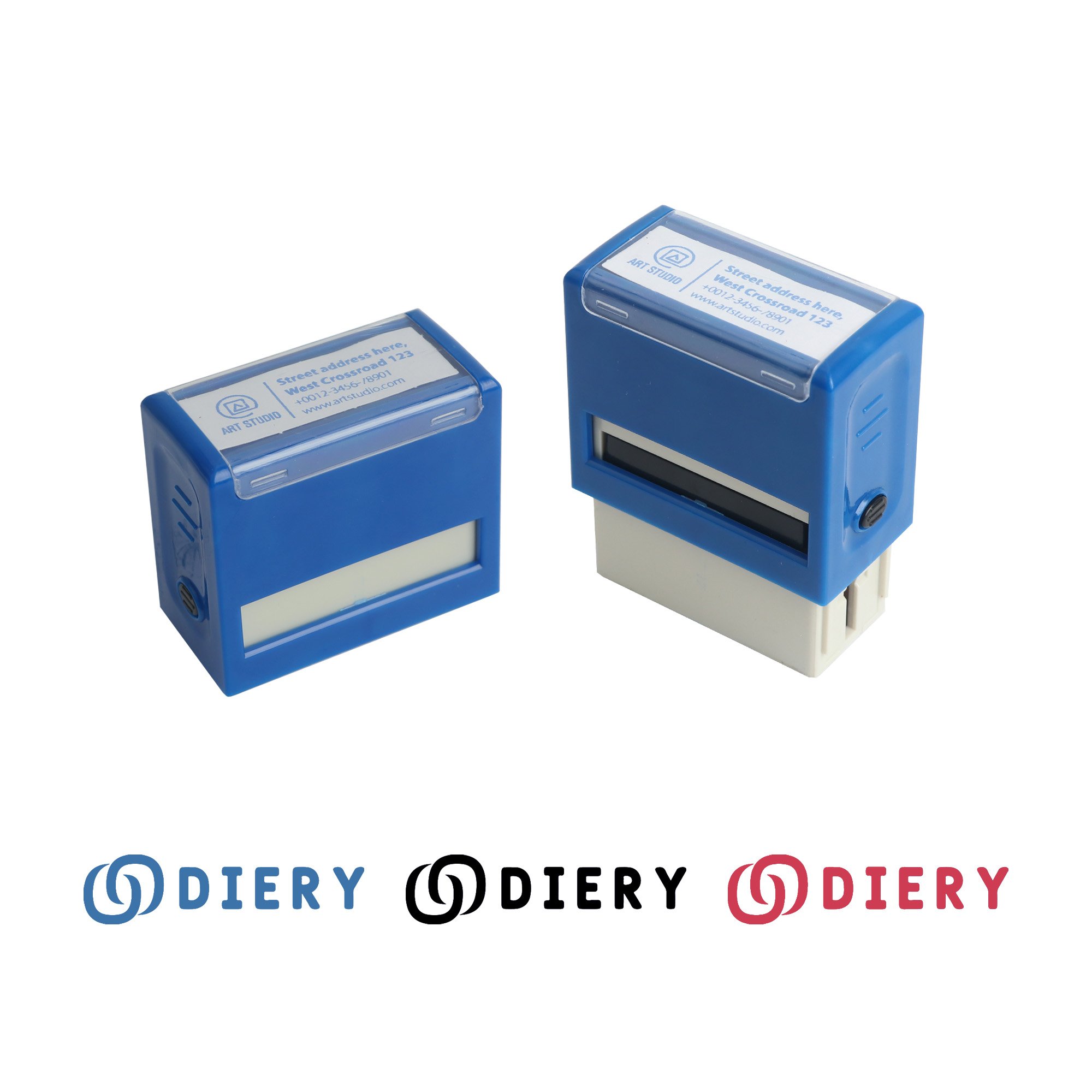 Self-Inking Rubber Stamp