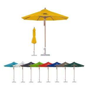 2.5x2.5m Wind-resistant Octagon Stock Colour Outdoor Umbrella